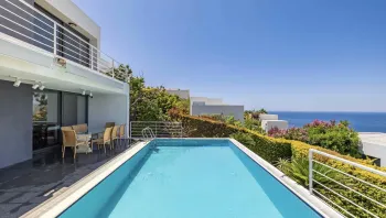 Panoramic sea view Yalikavak family home in Bodrum